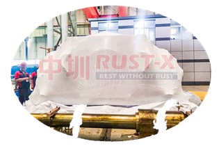 某設備公司使用氣相防銹熱收縮膜VCI-763包裝